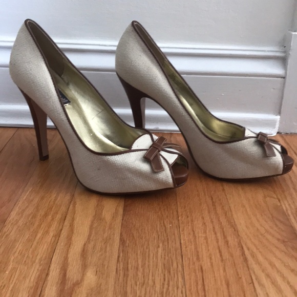 Steven by Steve Madden canvas and leather heel - Picture 4 of 8